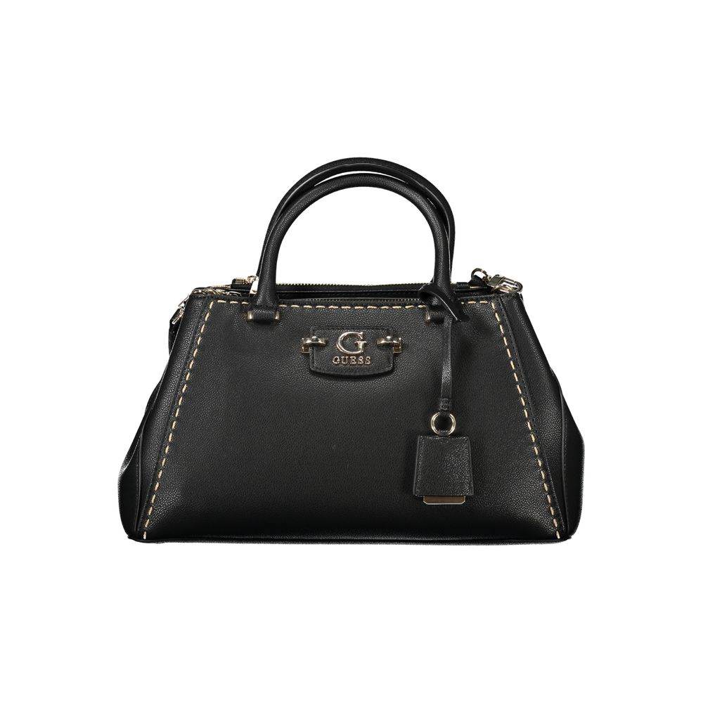 Guess Jeans Black Polyethylene Handbag - Hilstor