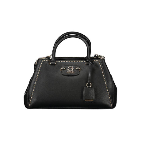 Guess Jeans Black Polyethylene Handbag - Hilstor