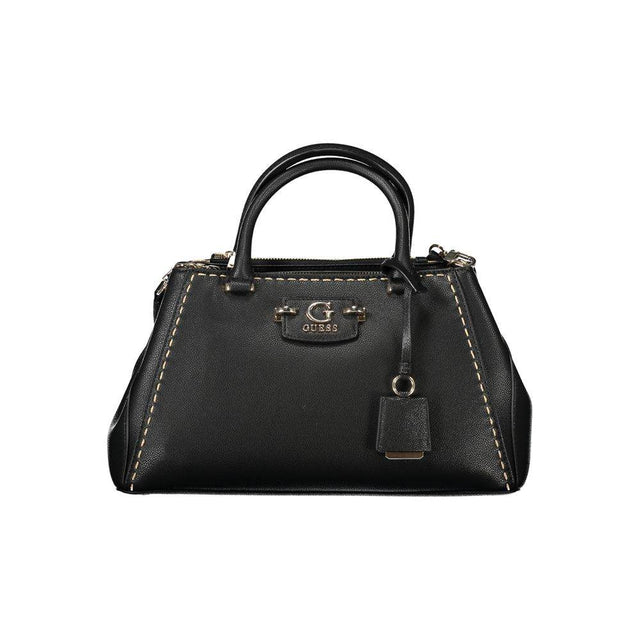 Guess Jeans Black Polyethylene Handbag - Hilstor