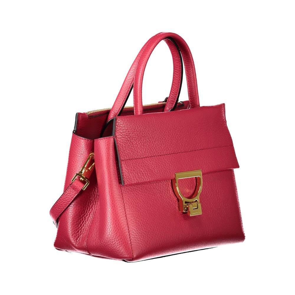 Coccinelle Red Leather Handbag - Hilstor