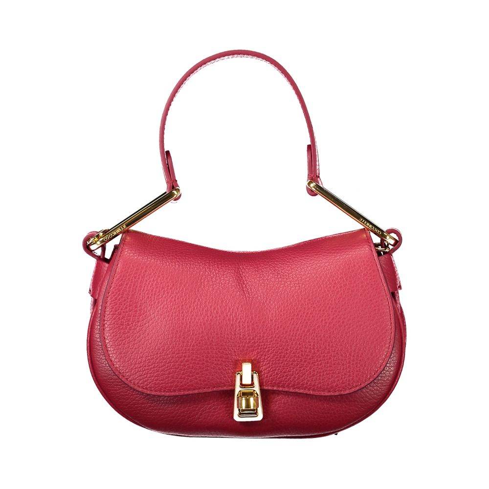 Coccinelle Red Leather Handbag - Hilstor