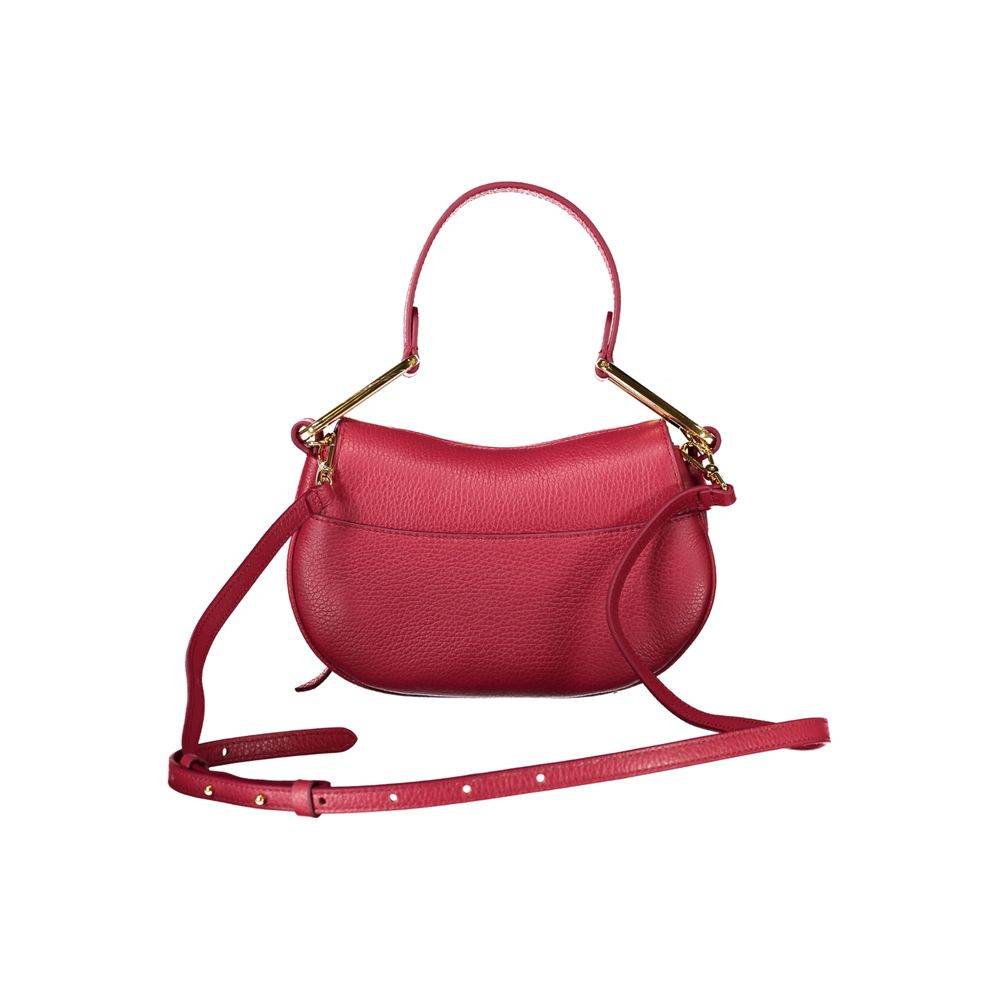 Coccinelle Red Leather Handbag - Hilstor
