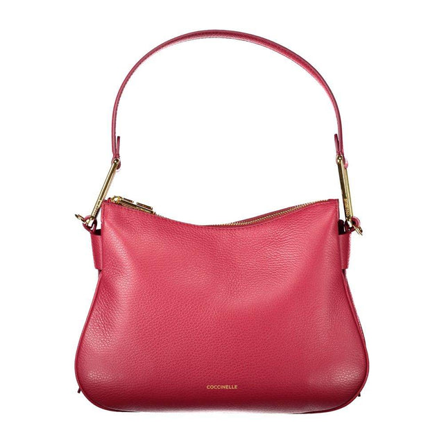 Coccinelle Red Leather Handbag - Hilstor