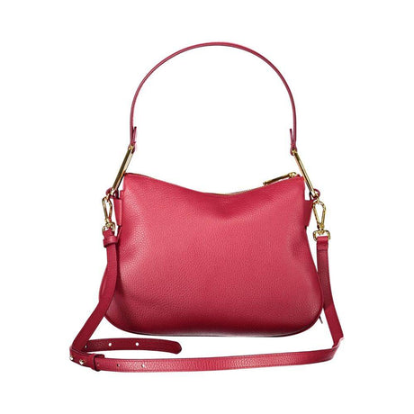 Coccinelle Red Leather Handbag - Hilstor