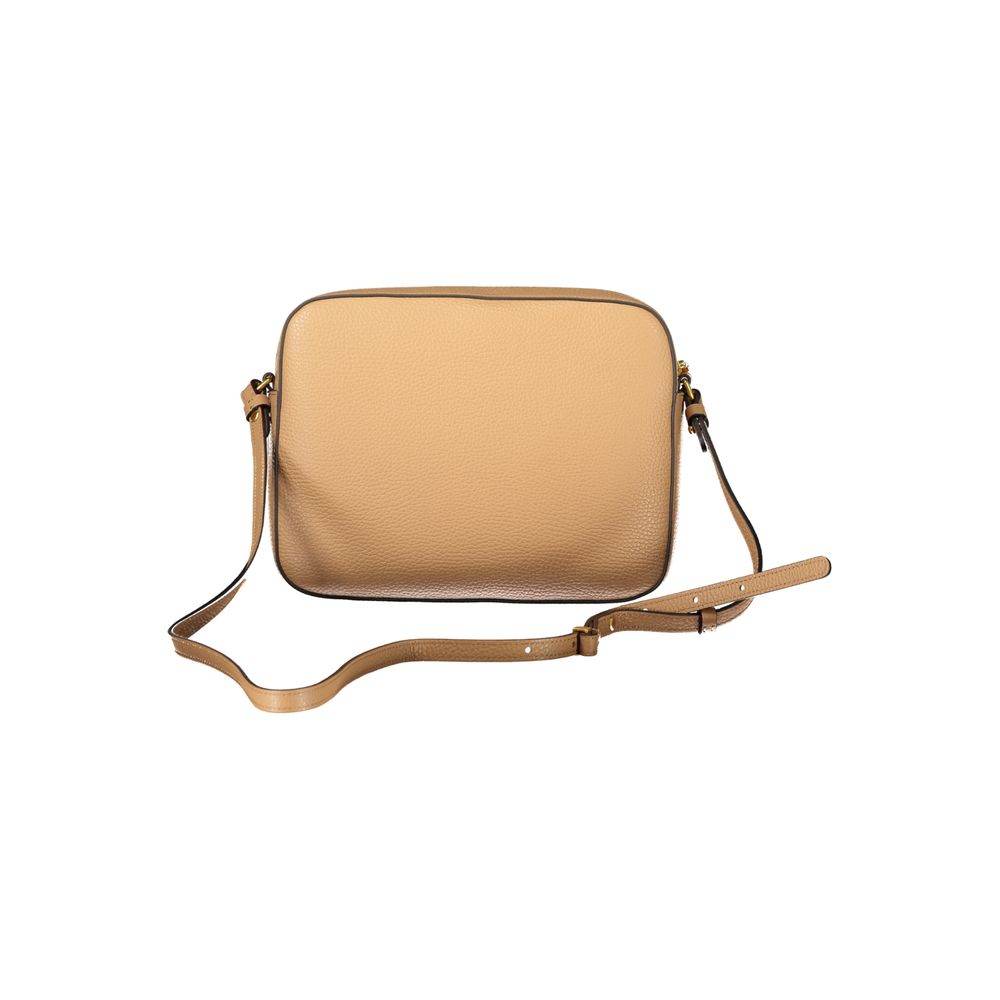 Coccinelle Brown Leather Handbag - Hilstor