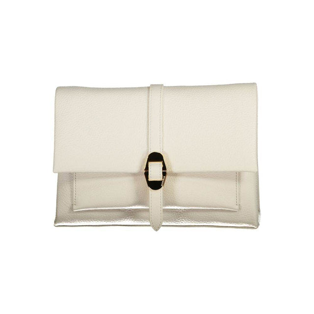 Coccinelle White Leather Handbag - Hilstor