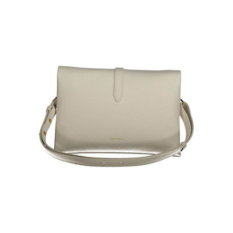 Coccinelle White Leather Handbag - Hilstor