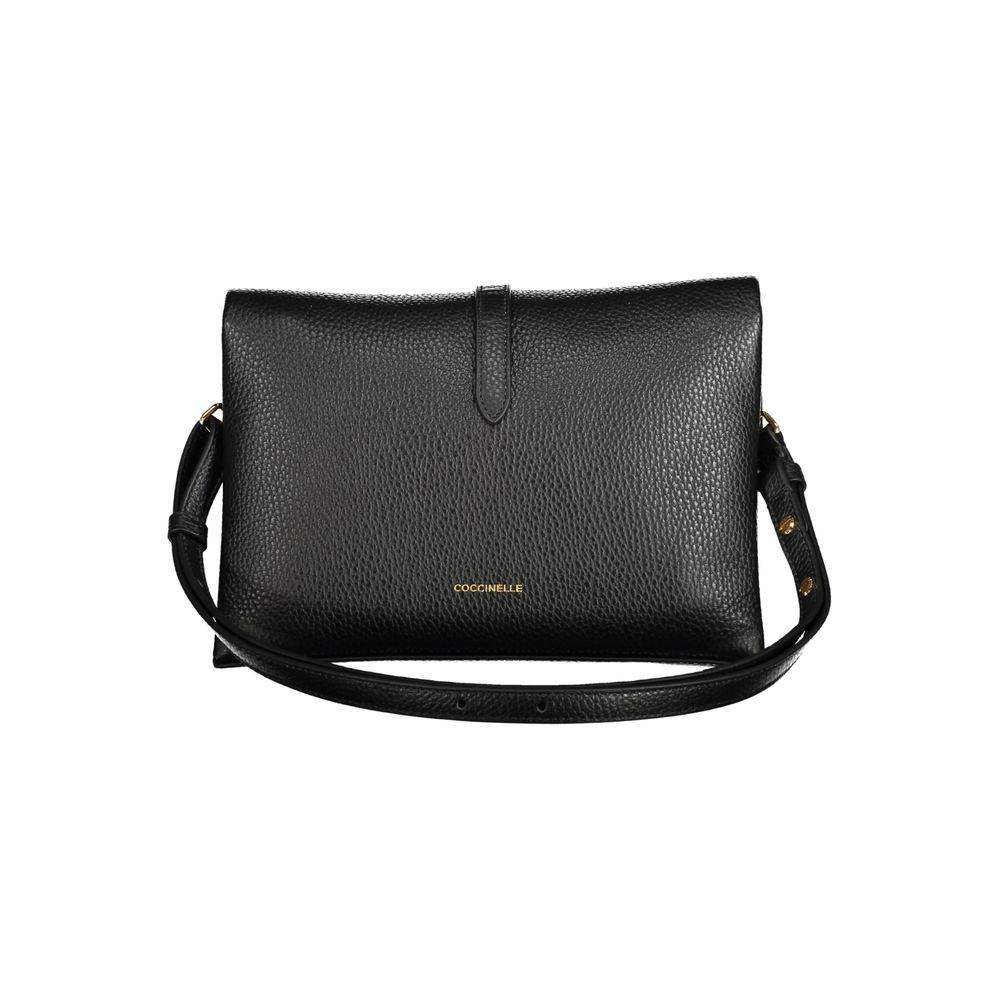 Coccinelle Black Leather Handbag - Hilstor