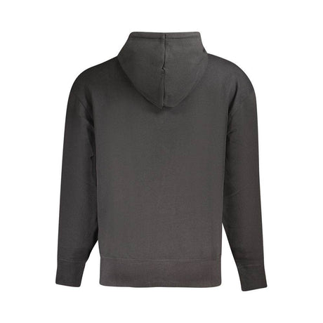 Hugo Boss Black Cotton Men Sweater - Hilstor