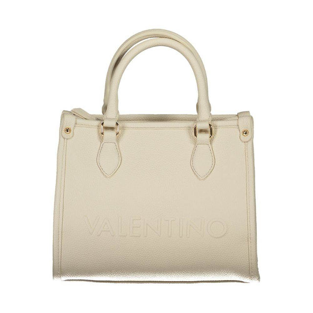 Mario Valentino Beige Polyethylene Handbag - Hilstor