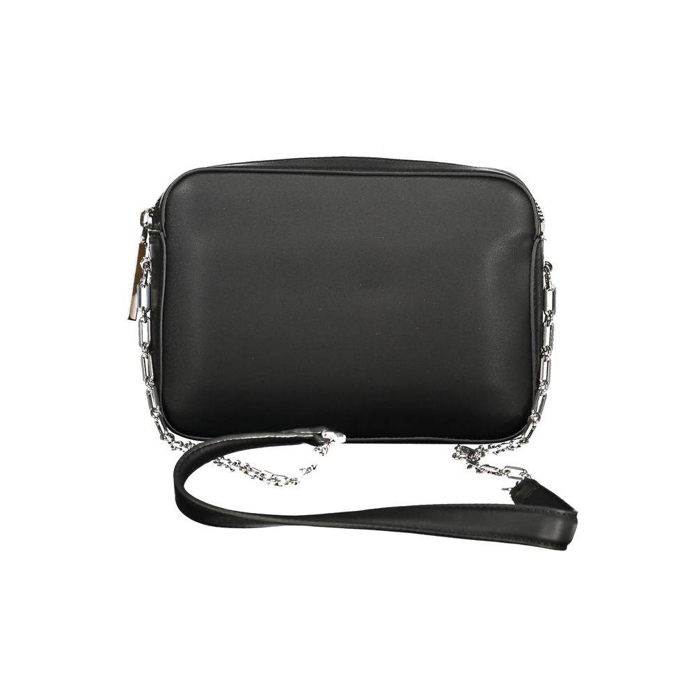 Calvin Klein Black Polyester Handbag - Hilstor