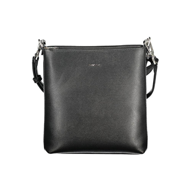 Calvin Klein Black Polyester Handbag - Hilstor