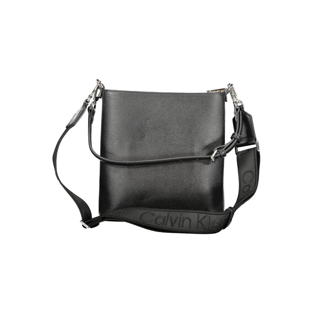 Calvin Klein Black Polyester Handbag - Hilstor