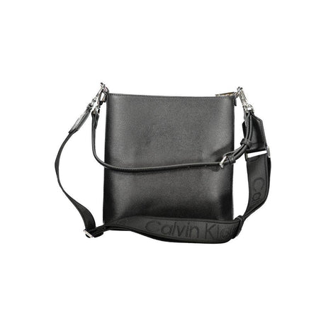 Calvin Klein Black Polyester Handbag - Hilstor