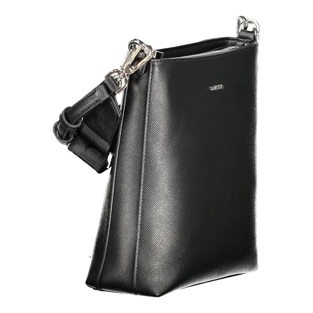 Calvin Klein Black Polyester Handbag - Hilstor