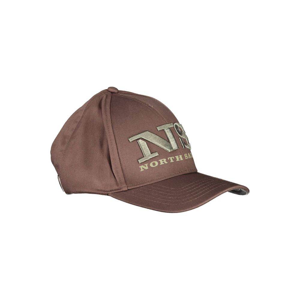 North Sails Brown Cotton Hats & Cap - Hilstor