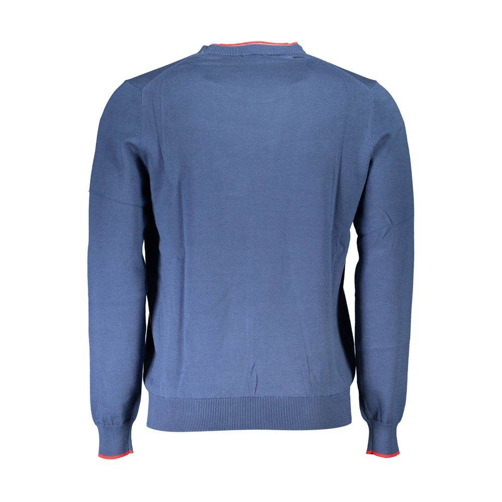 North Sails Blue Cotton Sweater - Hilstor