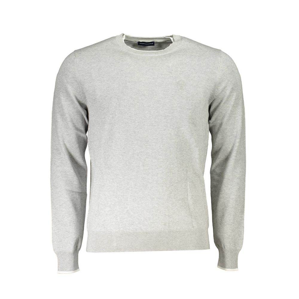 North Sails Gray Cotton Sweater - Hilstor