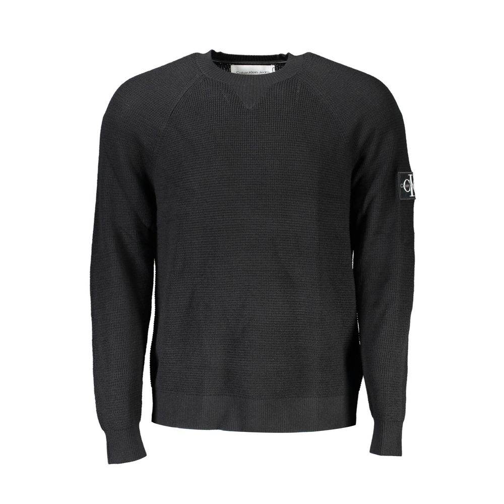 Calvin Klein Black Wool Sweater - Hilstor