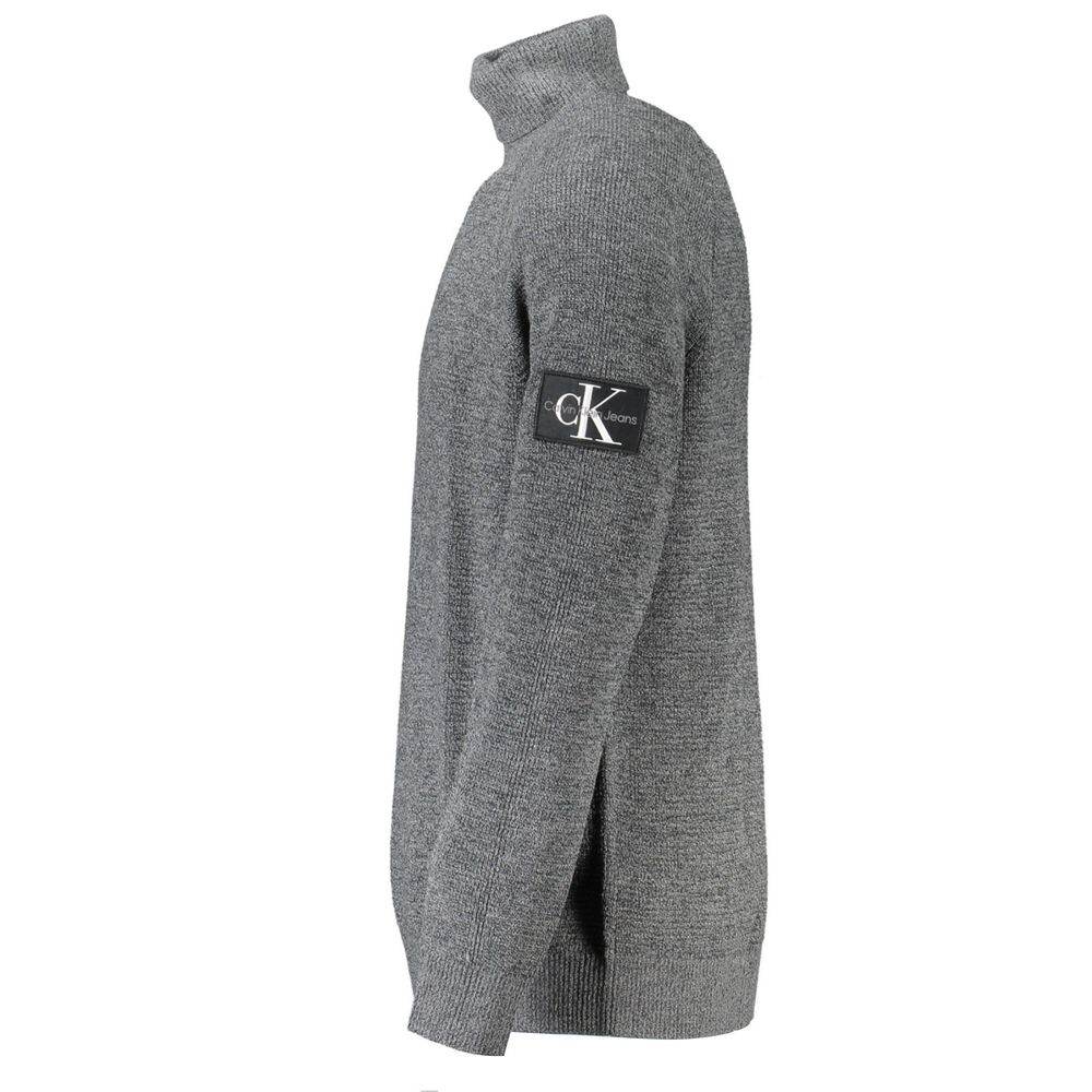 Calvin Klein Gray Wool Sweater - Hilstor