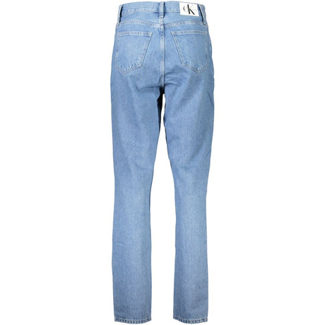 Calvin Klein Blue Cotton Jeans & Pant