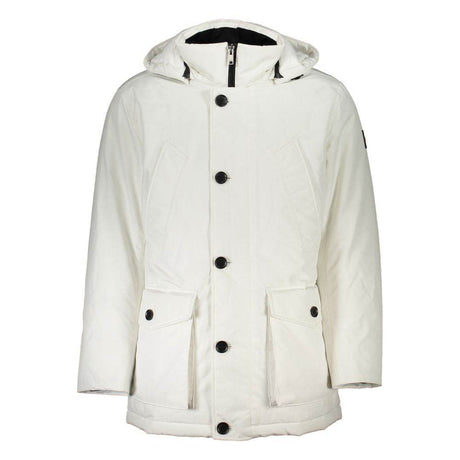 Hugo Boss White Polyamide Men's Jacket - Hilstor