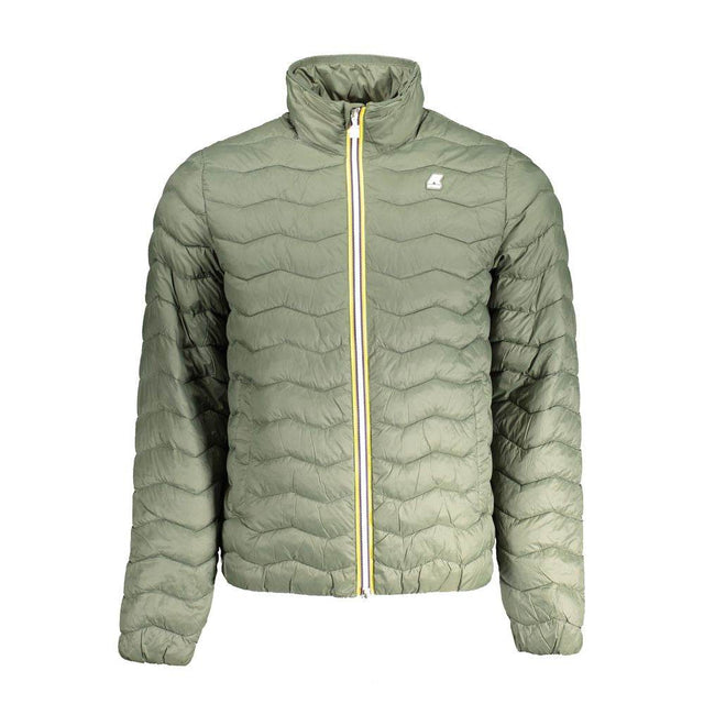 K-WAY Green Polyamide Men Jacket - Hilstor