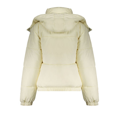 Fila Beige Polyester Jackets & Coat