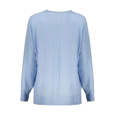 Guess Jeans Blue Cotton Sweater