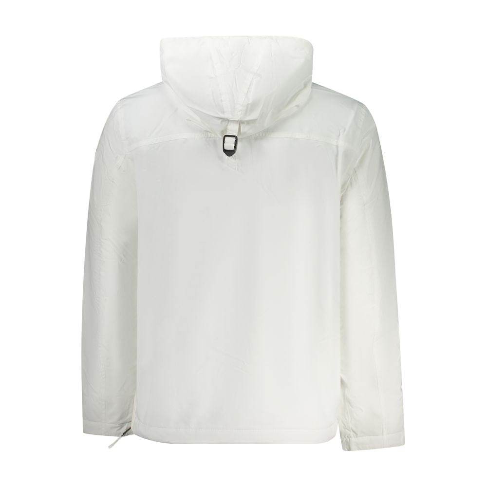 Napapijri White Polyamide Men Jacket - Hilstor