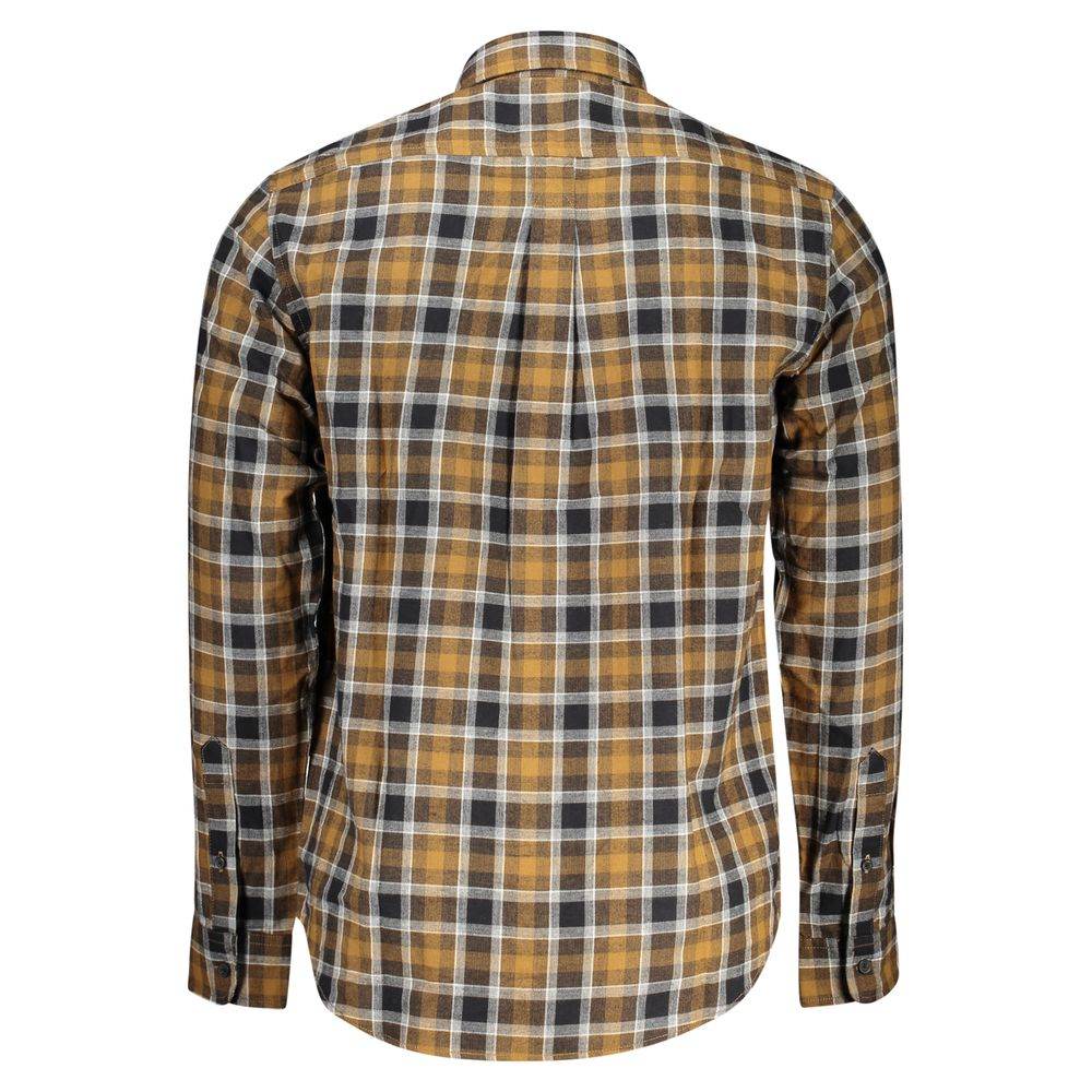 Timberland Brown Cotton Shirt - Hilstor