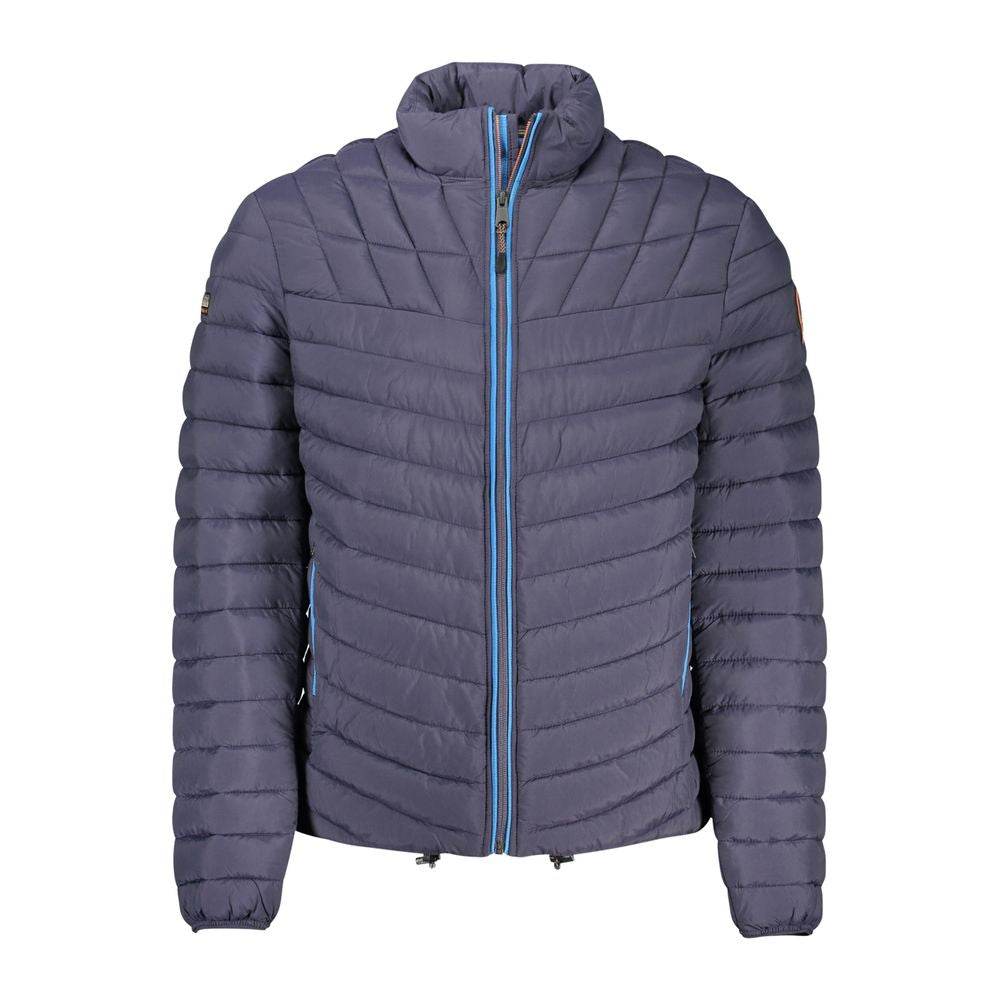 Napapijri Blue Polyamide Men Jacket - Hilstor
