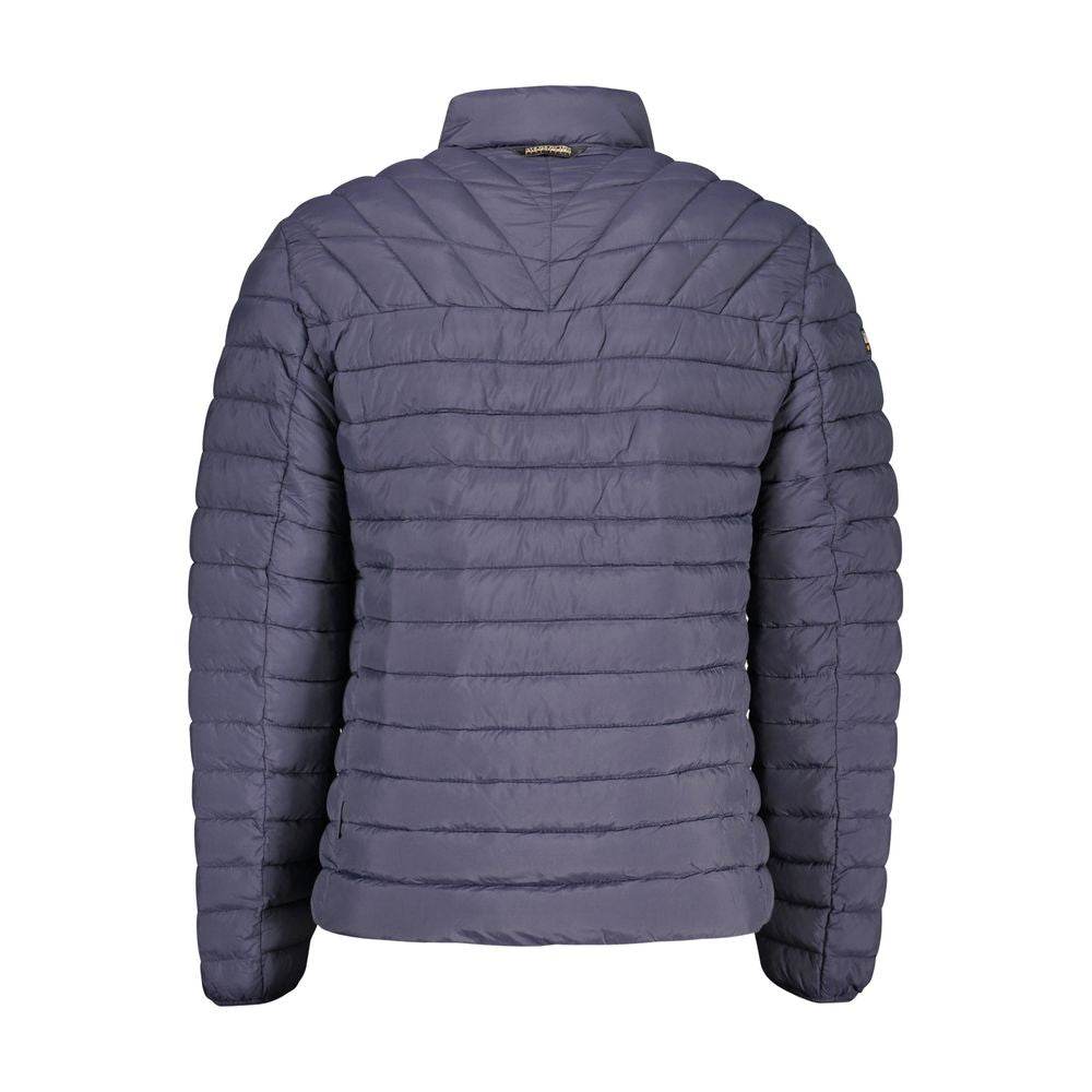 Napapijri Blue Polyamide Men Jacket - Hilstor