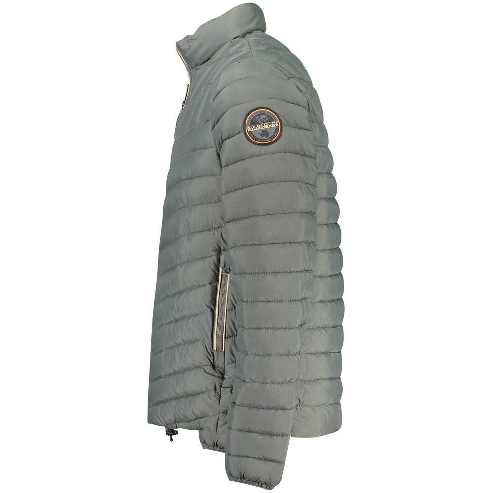 Napapijri Green Polyamide Men Jacket - Hilstor