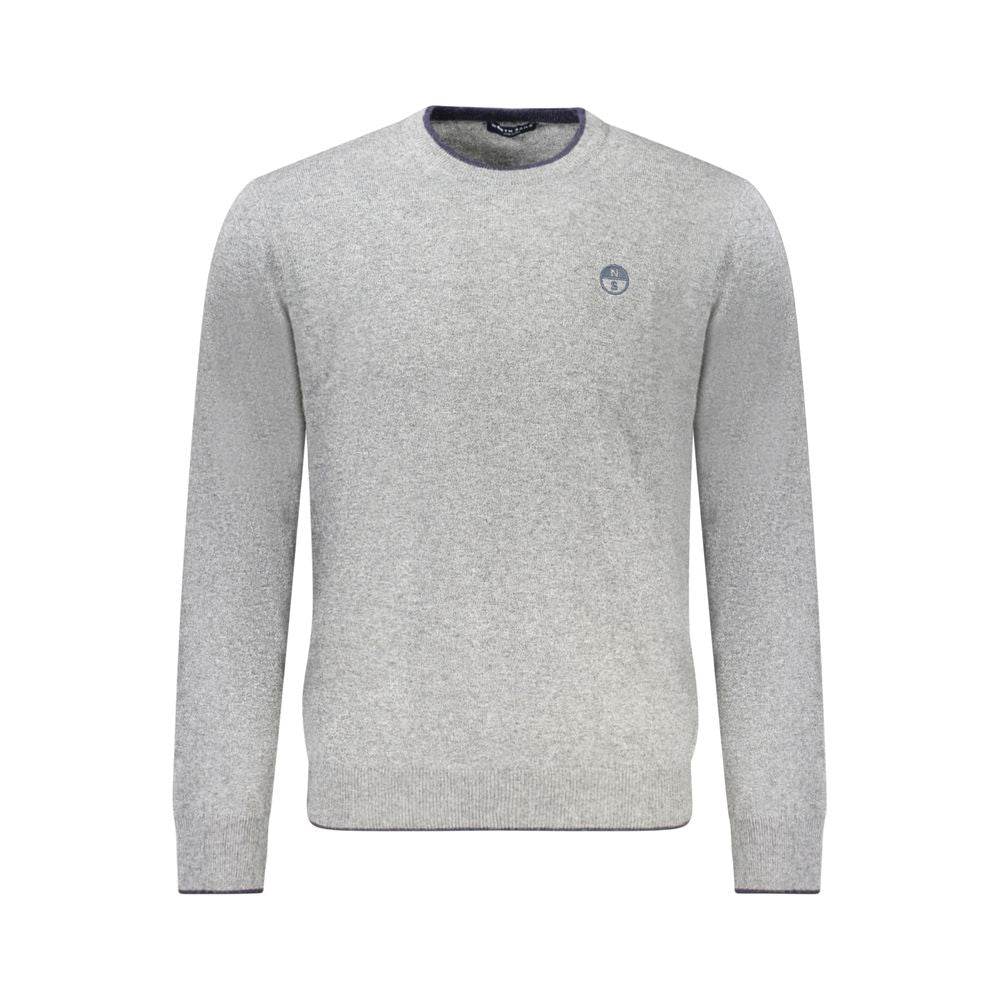 North Sails Gray Cashmere Sweater - Hilstor