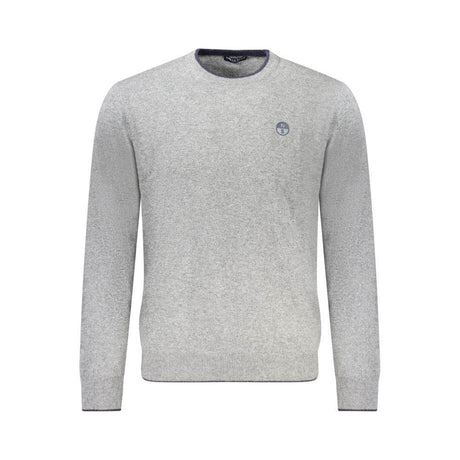 North Sails Gray Cashmere Sweater - Hilstor