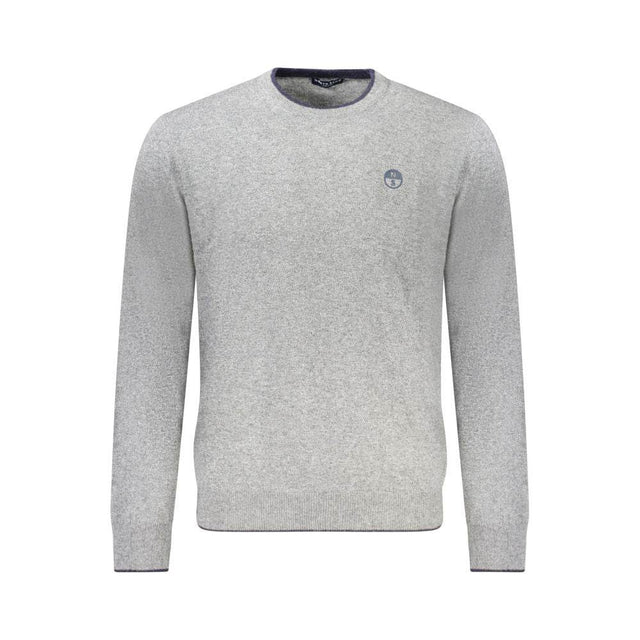 North Sails Gray Cashmere Sweater - Hilstor