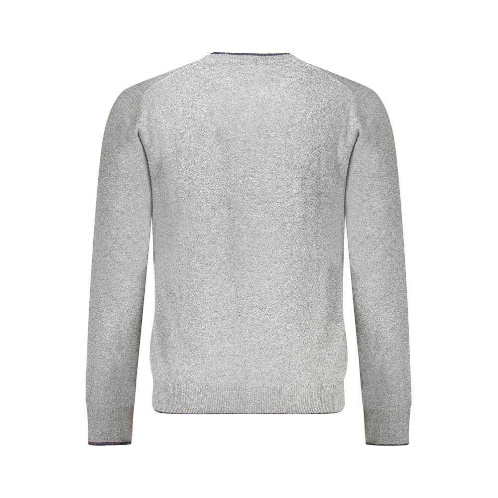 North Sails Gray Cashmere Sweater - Hilstor
