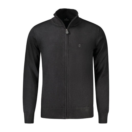 Coveri Moving Black Nylon Sweater - Hilstor