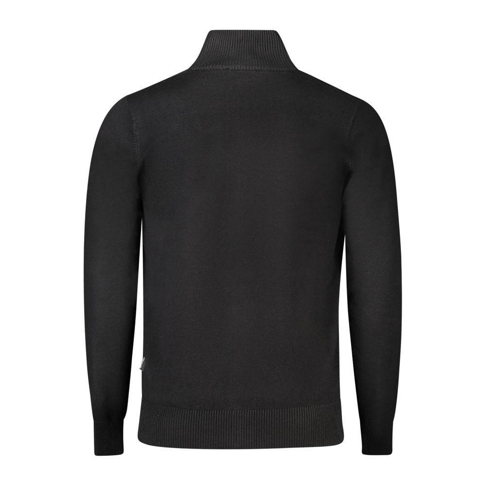 Coveri Moving Black Nylon Sweater - Hilstor