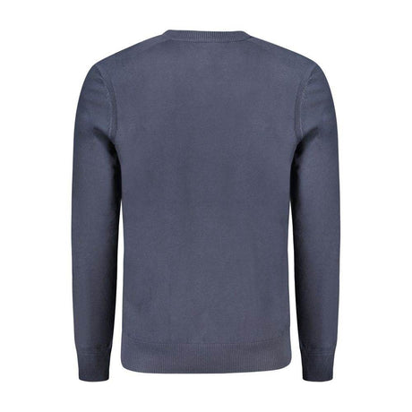 Hugo Boss Blue Cotton Sweater - Hilstor