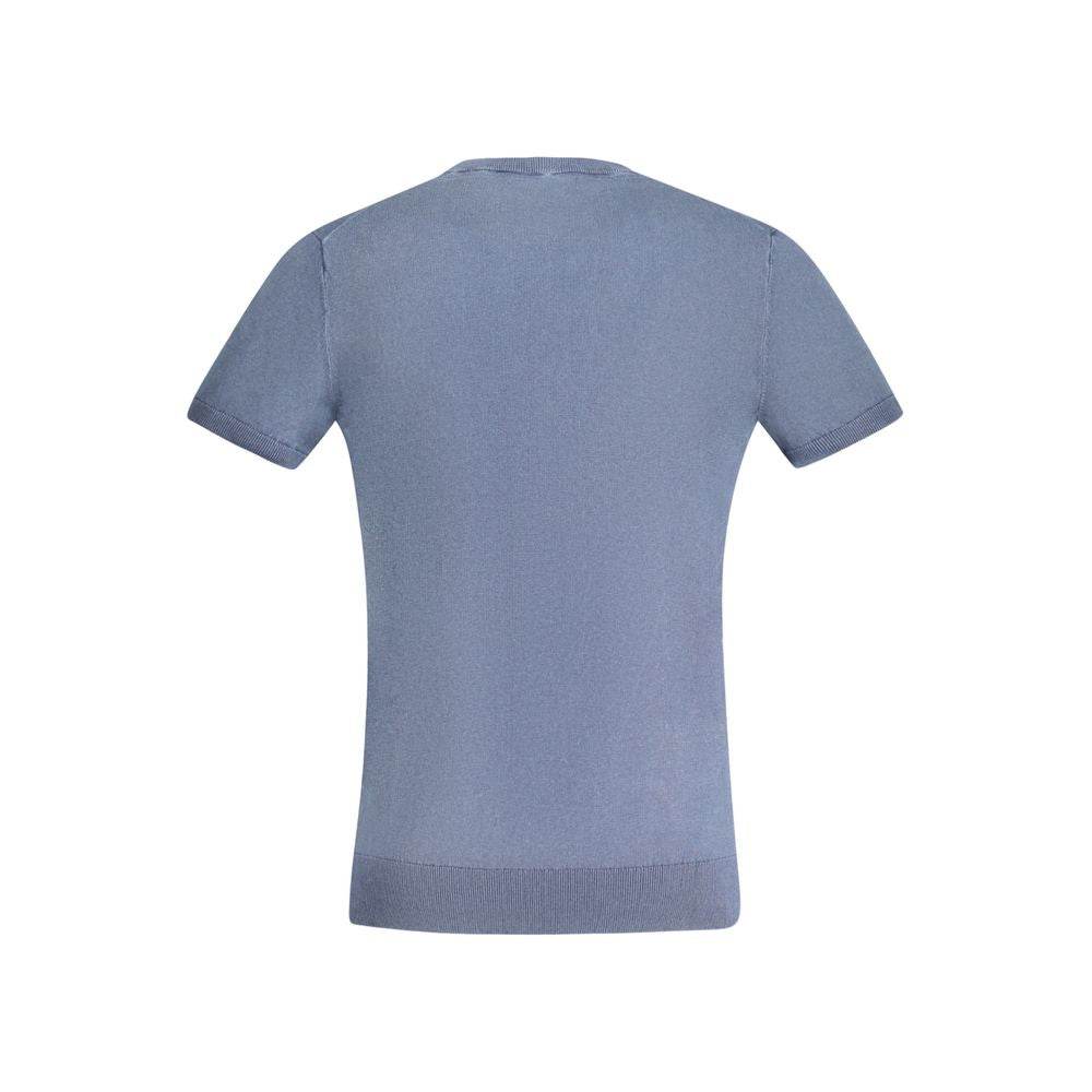 Guess Jeans Blue Cotton Sweater - Hilstor