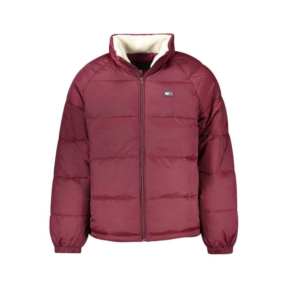 Tommy Hilfiger Red Recycled Polyester Men Jacket - Hilstor