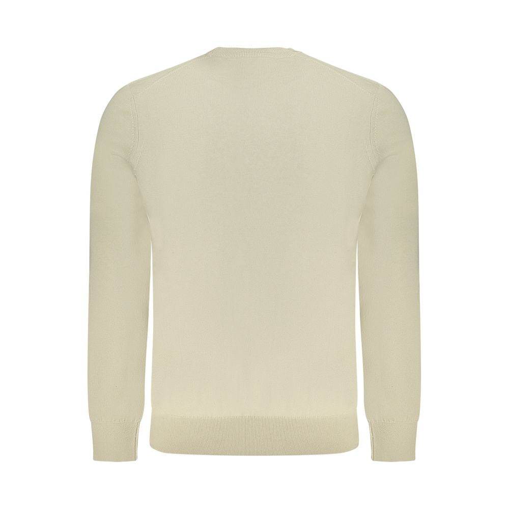 Hugo Boss Beige Cotton Sweater - Hilstor