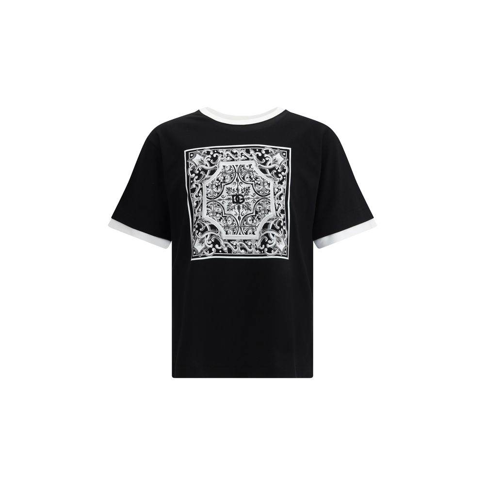 Dolce & Gabbana Baroque print T-Shirt - Hilstor