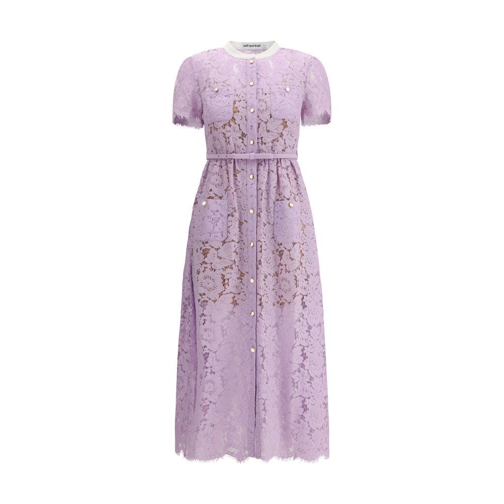 Self-Portrait Lace long Dress
