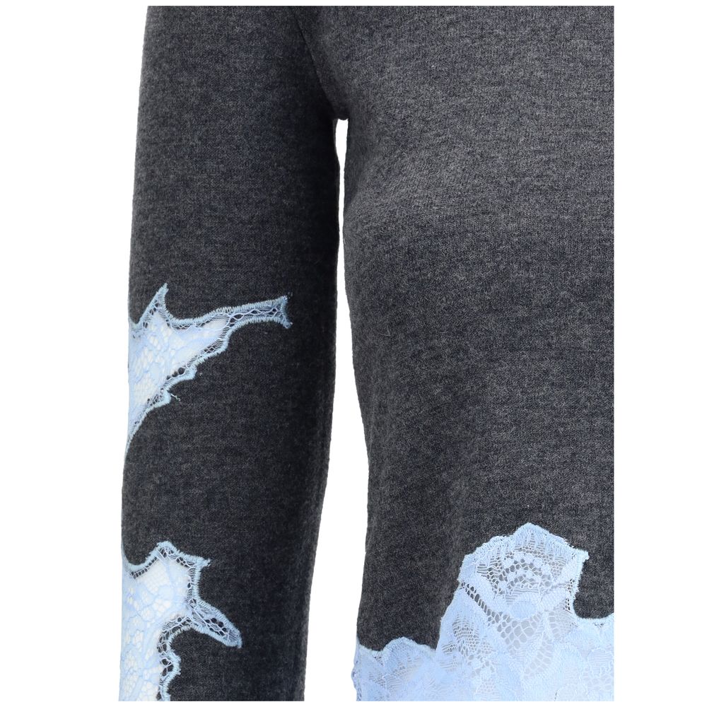 Self-Portrait Laces inserts Sweater