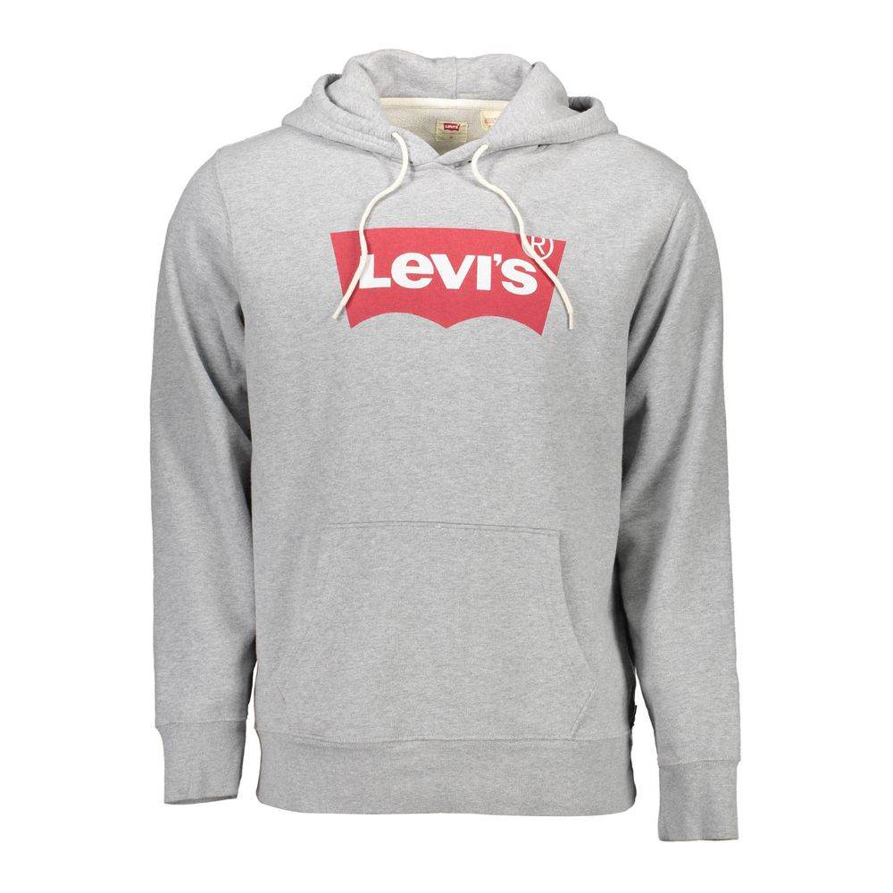 Levi's Gray Cotton Men Sweater - Hilstor