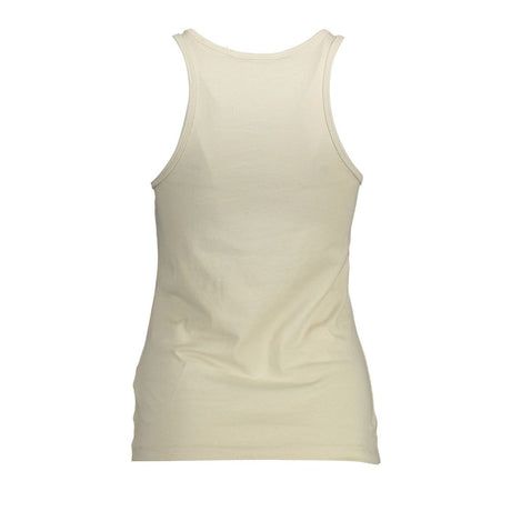 Calvin Klein Beige Cotton Tops & T-Shirt