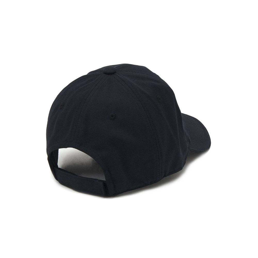 Just Cavalli Black Cotton Hats & Cap